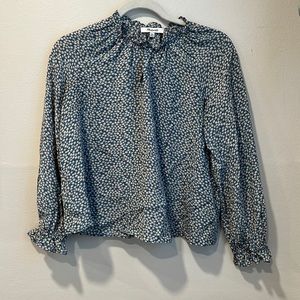 Floral Silk Blouse